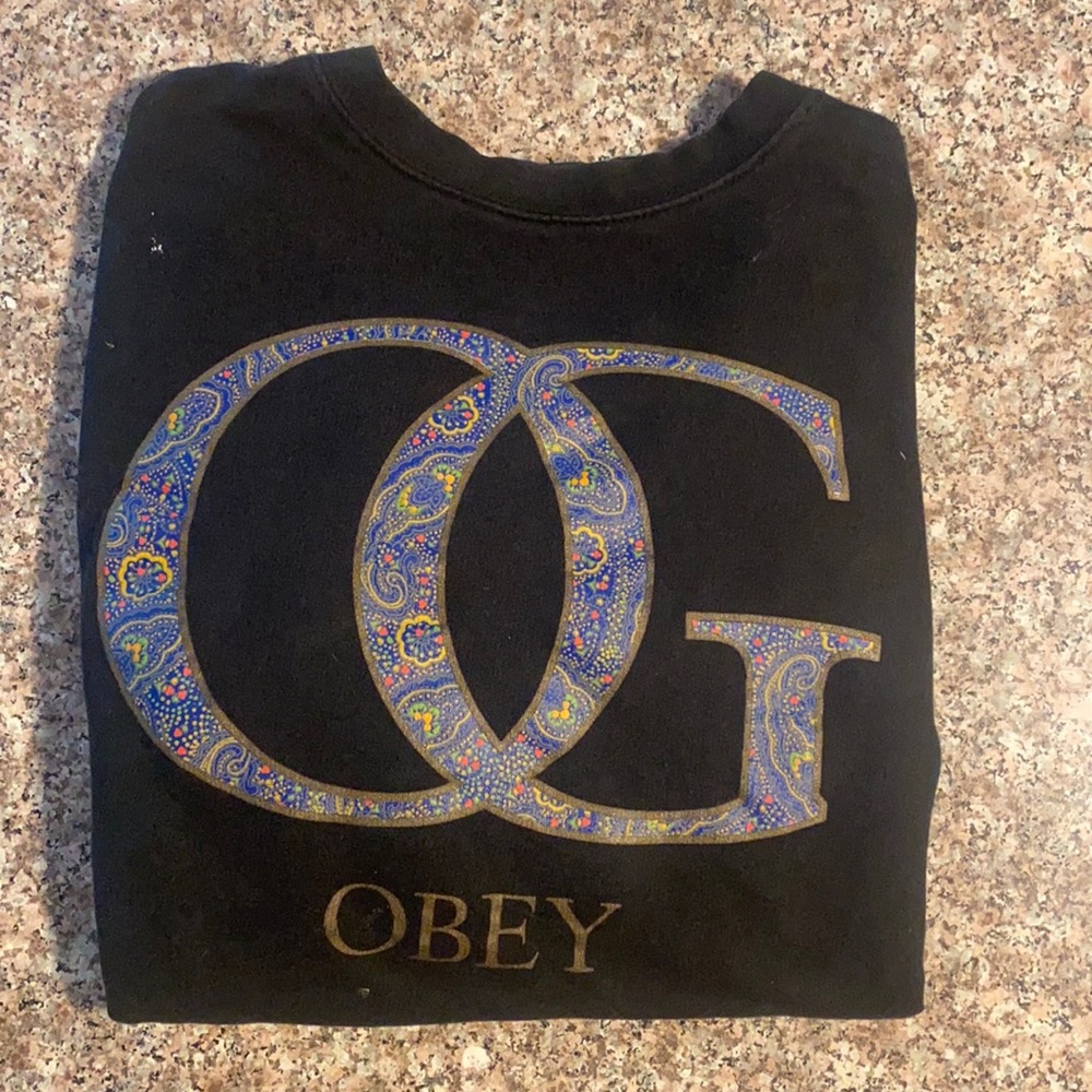 Obey Crew Neck Sweatshirt - Unisex S